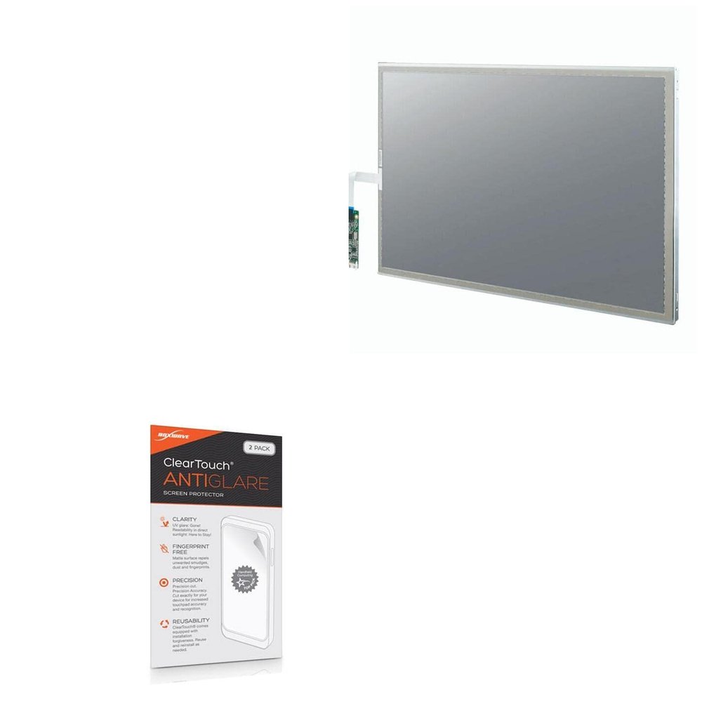 BoxWave Screen Protector Compatible with Advantech IDK-1112 - ClearTouch Anti-Glare (2-Pack), Anti-Fingerprint Matte Film Skin