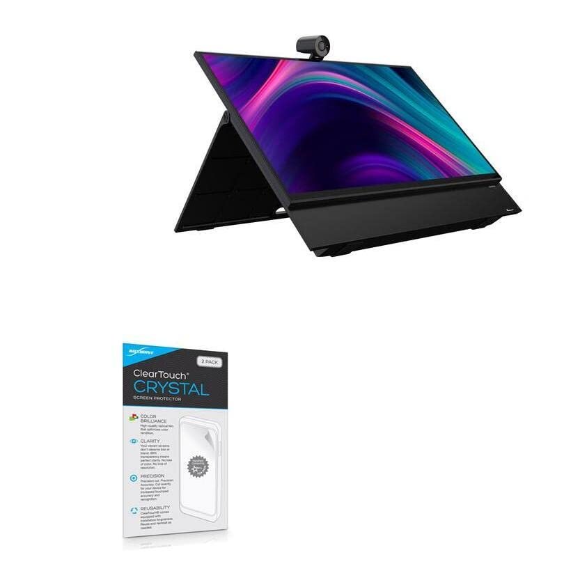 BoxWave Screen Protector Compatible with Newline Flex (27 in) - ClearTouch Crystal (2-Pack), HD Film Skin - Shields from Scratches