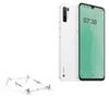 BoxWave Stand and Mount Compatible with Smartisan Nut Pro - Pocket Aluminum Stand 3-in-1, Portable Multi Angle Viewing Riser - Metallic Silver view 1