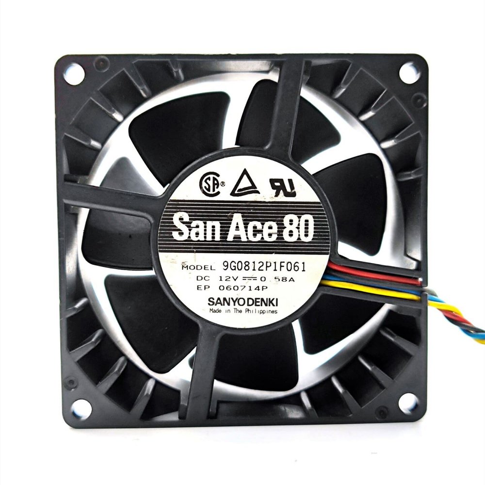 1 PCS 9G0812P1G13 DC12V 1.1A 8CM 4-Wire 808038MM Cooling Fan