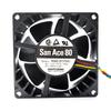 1 PCS 9G0812P1G13 DC12V 1.1A 8CM 4-Wire 808038MM Cooling Fan view 1