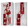 Head Case Designs Officially Licensed Arsenal FC Granit Xhaka 2022/23 First Team Leather Wallet Case Compatible with Kindle Paperwhite 1/2 / 3 view 1