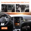 ZWNAV Android 11 Tesla Car Stereo for Jeep Grand Cherokee 2014-2020,256GB ROM, Qualcomm Snapdragon,IPS Touch Screen, Car GPS Navigation Head Unit, Bluetooth view 2