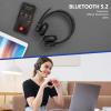 EKVANBEL Bluetooth Headset V5.2 with Adapter, Wireless Headphones with Noise Cancelling Microphone, On Ear Wireless Headset for Cell Phones Laptop Computer view 4