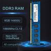 16GB PC3-14900U 2X8GB DDR3 14900 1866MHz PC3-14900 16G 2Rx8 240-pin Udimm CL13 1.5V Desktop RAM Memory Module view 2