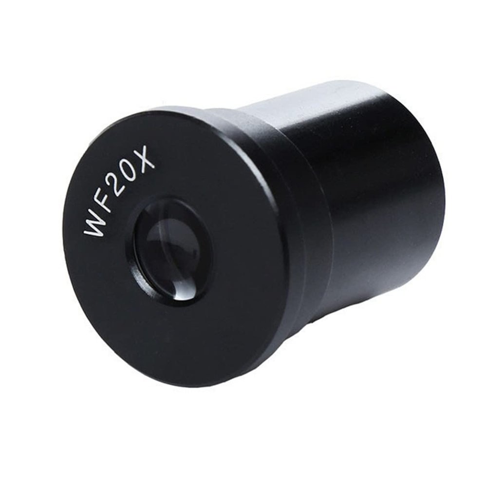 RADHAX Microscope Kit WF5X WF10X WF15X WF16X WF20X WF25X Microscope Eyepiece Accessories Microscope Lens Adapters (Color : 1PC WF20X)