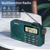 Rysamton Portable AM/FM Radio, Digital Radio Recorder, Bluetooth 5.0, Alarm and Sleep Function, 12/24H Time Display with Large Digital Display view 2