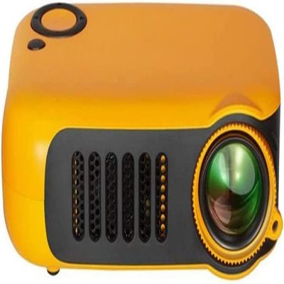 ONOTEC Mini Projector 800 Lumens Portable LCD Projector [60" Projector Screen Included] Full HD 1080P Supported