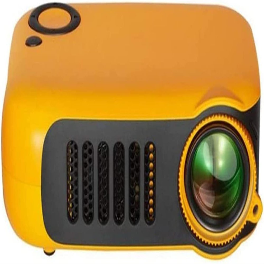 ONOTEC Mini Projector 800 Lumens Portable LCD Projector [60" Projector Screen Included] Full HD 1080P Supported