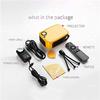 ONOTEC Mini Projector 800 Lumens Portable LCD Projector [60" Projector Screen Included] Full HD 1080P Supported view 4
