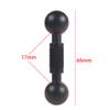 BGNing Double Ballhead Extension Bar Camera Magic Arm Ball Mount Socket Arm Clamp Connecting Bracket to 1/4 Screw Adapter Compatible with GoPro 10 9 8 Action Camera (Dual Ballhead 17mm) view 2