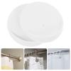 Housoutil 2pcs Self-adhesive Shower Curtain Rod Holders Non- Tension Retainers for Bathroom Easy Installation Support for Shower and Curtain Rods view 3