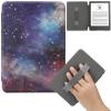 Artyond Case for New Kindle 2022, Slim Lightweight PU Leather with Auto Wake/Sleep Cover with Hand Strap Shell Protective Case for 6" All New Kindle 11th Generation 2022 Release, Starry Sky view 1