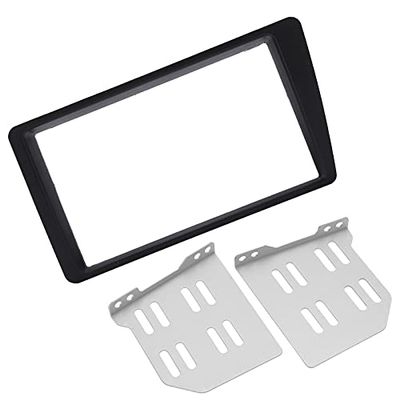 Double Din Installation Kit, Double Din Radio Kit Radio Fascia, Car Interior And Exterior Modification, 2Din Radio Stereo Fascia Frame Trim Replacement For Lhd 2001-2005