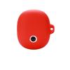 2 Pack DAYJOY Soft Silicone Protective Case Cover Compatible with Anker Soundcore VR P10 Earbuds, Protective Skin Sleeve with Carabiner (red+Green) view 2