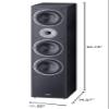 Magnat Monitor Supreme 1002 Floorstanding Speaker - Black view 4