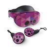 MightySkins Carbon Fiber Skin Compatible with Meta Quest Pro - Pink Kaleidoscope | Protective, Durable Textured Carbon Fiber Finish | Easy to Apply, Remove, and Change Styles | Made in The USA view 1