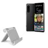 BoxWave Stand and Mount Compatible with Sony Xperia 5 IV - VersaView Aluminum Stand, Portable, Multi Angle Viewing Sturdy view 1