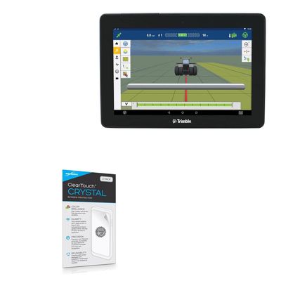 BoxWave Screen Protector Compatible with Trimble GFX-1060 - ClearTouch Crystal (2-Pack), HD Film Skin - Shields from Scratches