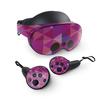 MightySkins Skin Compatible with Meta Quest Pro - Pink Kaleidoscope | Protective, Durable, and Unique Vinyl Decal wrap Cover | Easy to Apply, Remove, and Change Styles | Made in The USA view 1