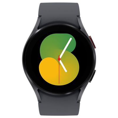 Samsung Galaxy Watch 5 (44mm, WiFi + 4G LTE) 1.4" Super AMOLED Smartwatch GPS Bluetooth w/ Advanced Sleep Coaching, Bioactive Sensor, Water Resistant R915U (Generic Charger, Graphite) (Renewed)