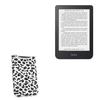 BoxWave Case Compatible with Kobo Clara 2E - Snow Leopard Plush SlipSuit, Animal Leopard Print Padded Soft Sleeve view 1