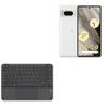 BoxWave Keyboard Compatible with Google Pixel 7 Pro - SlimKeys Bluetooth Keyboard with Trackpad, Portable Slim TouchPad - Jet Black view 1