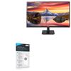 BoxWave Screen Protector Compatible with LG 27 Monitor (27MP400) - ClearTouch Crystal (2-Pack), HD Film Skin - Shields from Scratches view 1