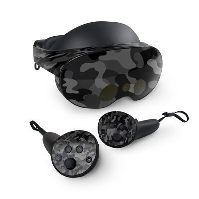 MightySkins Skin Compatible with Meta Quest Pro - Black Camo | Protective, Durable, and Unique Vinyl Decal wrap Cover | Easy to Apply, Remove, and Change Styles | Made in The USA