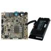 EKINO-BT-J19001-R10, Mini-ITX SBC Supports AUPS Sub-Sys, Celeron 4-Core J1900(10W), 9-30VDC in,VGA/Dual LVDS, SATA, Dual GbE, USB 3.0, Audio, CFAST view 1