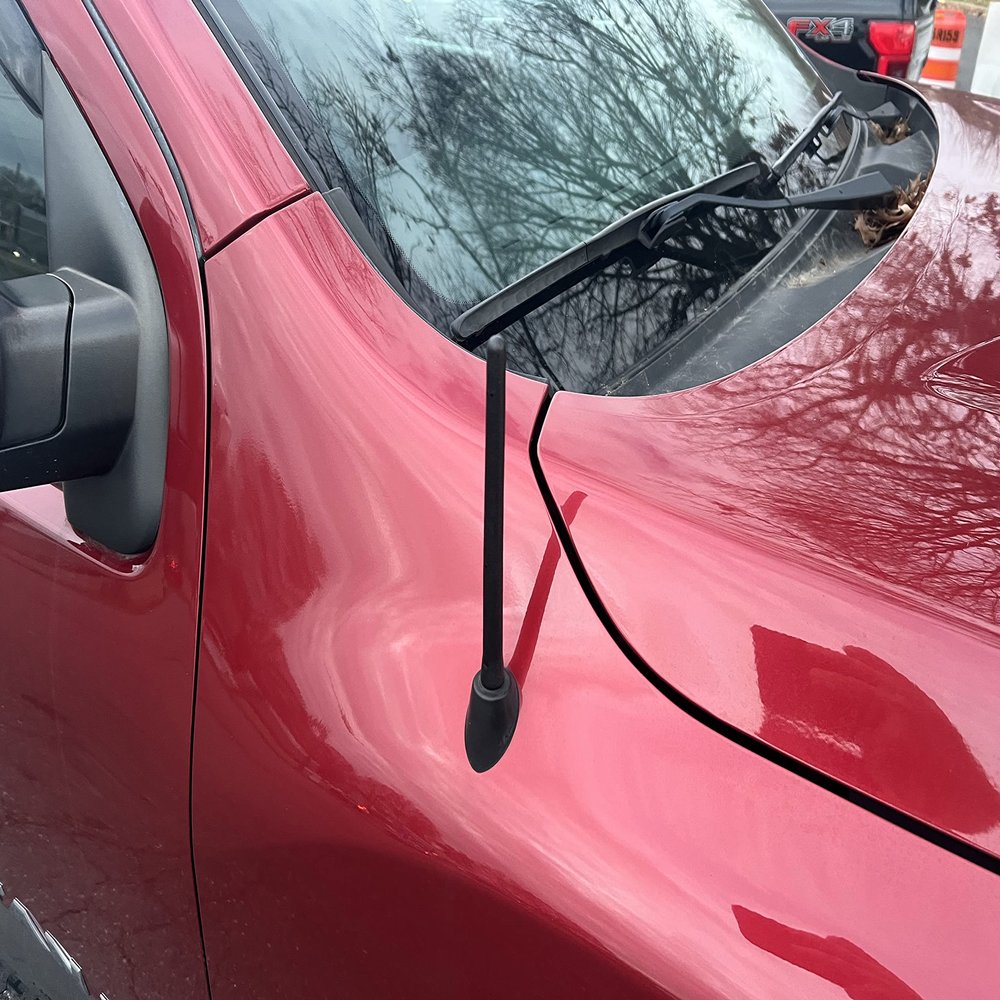 6 3/4 Inch Antenna Mast Black for Nissan Titan (2004-2021) - Highly Durable Premium Pickup Truck Antenna - Car Wash-Proof Radio Antenna for FM AM - Nissan Titan Accessories