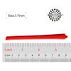 ToughAsNails Red Ear Socks and Nose Pads Replacement for Oakley Flak Draft OO9364/OO9373 Sunglasses view 4