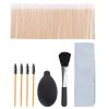 Hemobllo 1set Earphone Cleaning Brush Kit Includes Brushes Swabs Air Blower Wiping Cloth Dust Debris for Earbuds Headphones and Electronics view 1