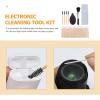 Hemobllo 1set Earphone Cleaning Brush Kit Includes Brushes Swabs Air Blower Wiping Cloth Dust Debris for Earbuds Headphones and Electronics view 4
