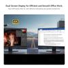 Beelink SER3 Mini PC, AMD Ryzen 3 3200U, 16GB DDR4 500GB NVMe M.2 SSD Small PC Support Dual Display via 2*HDMI, WiFi5, BT5.0, RJ45 1000M LAN, W-11 Mini Computer view 3