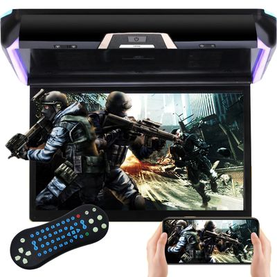 Gravity GR-15.6HDM 15.6 Inch 1080P Video HD Digital Widescreen Car Overhead Coach Caravan Roof Flip Down DVD Player Game Disc with HDMI Port
