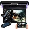 Gravity GR-15.6HDM 15.6 Inch 1080P Video HD Digital Widescreen Car Overhead Coach Caravan Roof Flip Down DVD Player Game Disc with HDMI Port view 1