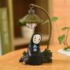 Anime No Face Man Figures, Cute Cartoon Anime Night Light Lamp Action Figure Toys for Children Kid Home House Decor Christmas Gift (No Face Man) view 2