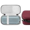 Geekria Shield Speaker Case Compatible with Bose SoundLink Flex 2 Bluetooth, Replacement Hard Shell Carrying Bag with Cable Storage (Claret-Red) view 1