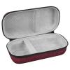 Geekria Shield Speaker Case Compatible with Bose SoundLink Flex 2 Bluetooth, Replacement Hard Shell Carrying Bag with Cable Storage (Claret-Red) view 2