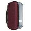 Geekria Shield Speaker Case Compatible with Bose SoundLink Flex 2 Bluetooth, Replacement Hard Shell Carrying Bag with Cable Storage (Claret-Red) view 3