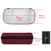 Geekria Shield Speaker Case Compatible with Bose SoundLink Flex 2 Bluetooth, Replacement Hard Shell Carrying Bag with Cable Storage (Claret-Red) view 4