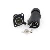 ZBLZGP LP20 2 Pin Connector Waterproof Industrial Brass Gold-Plated Electrical Fast Locking Connect 30A 500V Male and Female for Electric Bicycle Ebike view 1