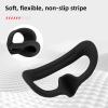 HeiyRC Silicone Eye Pad for DJI AVATA Goggles 2 Face Cushion Cover Sweat-Proof Non-Slip Washable Face Padding Accessories(Black) view 3