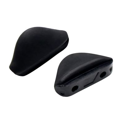 ToughAsNails Asian Fit Replacement Nose Pads for Oakley Plank 2.0 OX8081 Eyeglasses - Black Hard Base