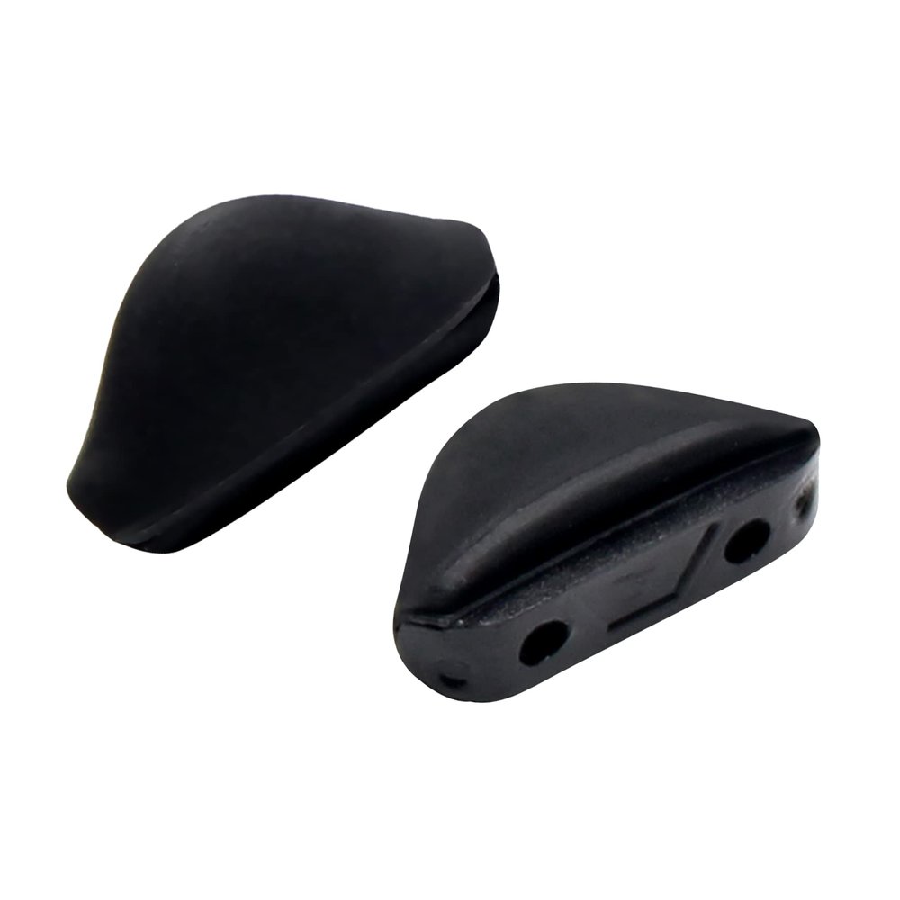 ToughAsNails Asian Fit Replacement Nose Pads for Oakley Plank 2.0 OX8081 Eyeglasses - Black Hard Base