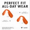ToughAsNails Orange Replacement Nose Pads Pieces for Oakley Radar Range/Radar Pitch/Radar Path/Radar Pace OO9333/Radar XL/Radar Edge Sunglasses view 2