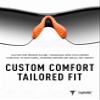 ToughAsNails Orange Replacement Nose Pads Pieces for Oakley Radar Range/Radar Pitch/Radar Path/Radar Pace OO9333/Radar XL/Radar Edge Sunglasses view 4
