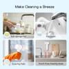 Electric Spin Scrubber Electric Cleaning Brush Cordless Power Scrubber with 5 Replaceable Brush Heads Handheld Rechargeable Shower Scrubber for Grout/Bathtub/Toilet/Window/Kitchen/Sink/Dish/Floor/Wall view 2