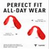 ToughAsNails Red Replacement Nose Pads Pieces for Oakley Radar Range/Radar Pitch/Radar Path/Radar Pace OO9333/Radar XL/Radar Edge Sunglasses view 2